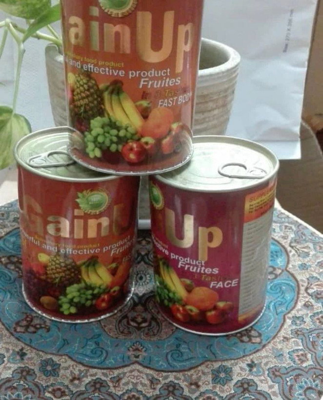 قرص چاقی گین آپ (کل بدن) کنسروی